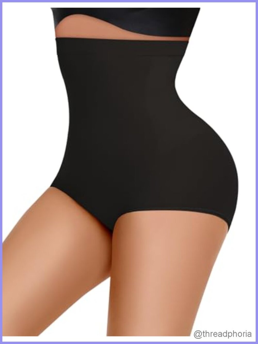 Seamless High Waisted Tummy Control Shapewear Panties for Women